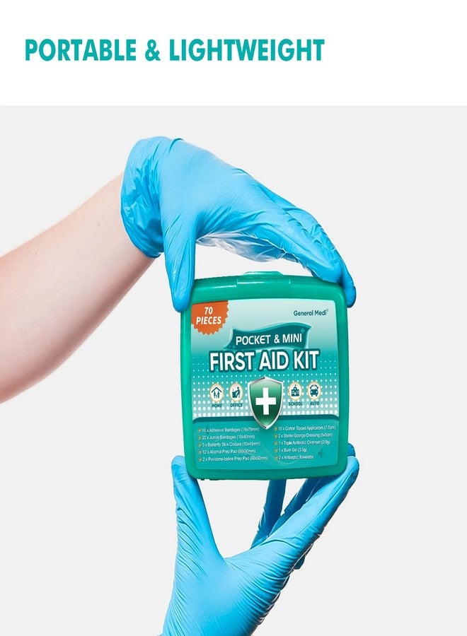 General Medi 420 Piece First Aid Kit, 6 Individual Boxes of 70 Items Each - Contains Premium Medical Supplies for Travel, Home, Office, Vehicle, Camping, Workplace & Outdoor (420 pcs, 6 Pack) - Image 5